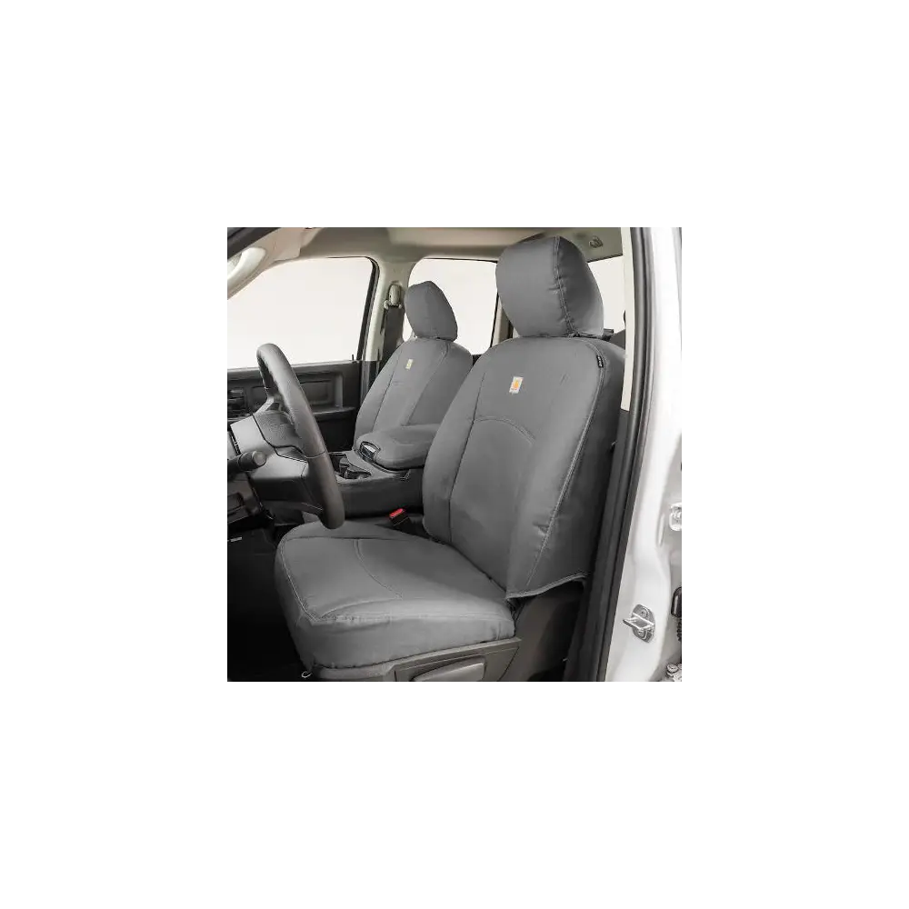 Covercraft Carhartt Precision Fit Seat Cover - Gravel - COVGTF4344ABCAGY